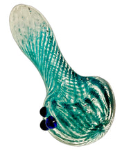 Load image into Gallery viewer, 3-Color Frit Conturax Spoon Pipe
