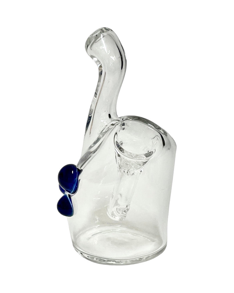 A Hippie Hookup 3-Dotted Mini Bubbler.