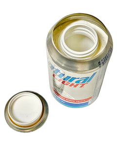 An open Natural Light Natty Light Beer Safe Can.