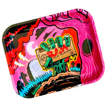 Load image into Gallery viewer, A RAW 4/20/20 Zombie Large Rolling Tray.
