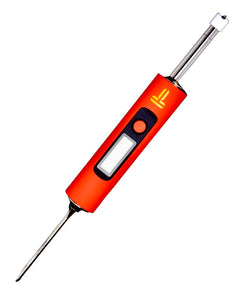 A fire red Terpometer. 