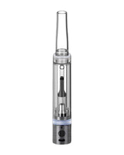 Load image into Gallery viewer, The front of a KR1 Vaporizer and Bubbler with a dab cartridge inside of it.
