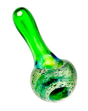 Load image into Gallery viewer, Fumed Frit Head Spoon Pipe
