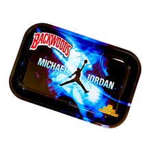 Load image into Gallery viewer, A Michael Jordan 23 Backwoods Medium Rolling Tray.
