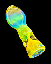 Load image into Gallery viewer, Internal Twist Fumed Chillum Pipe
