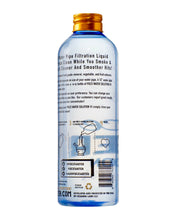 Load image into Gallery viewer, The back of a 4oz bottle of Piece Water Solution.
