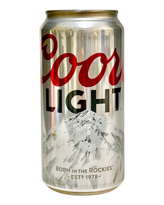 A Coors Light Beer Safe Can.