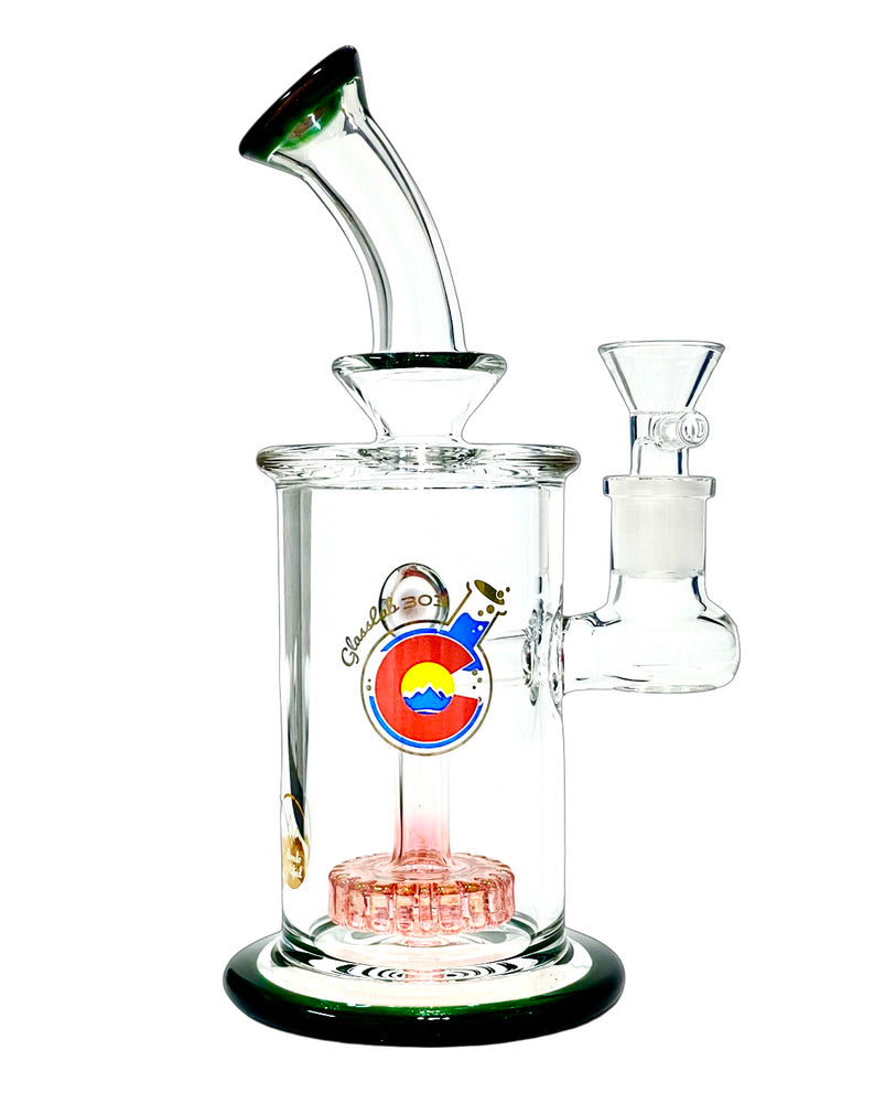 Cam's Circ Water Pipe – Smoke Glass Vape
