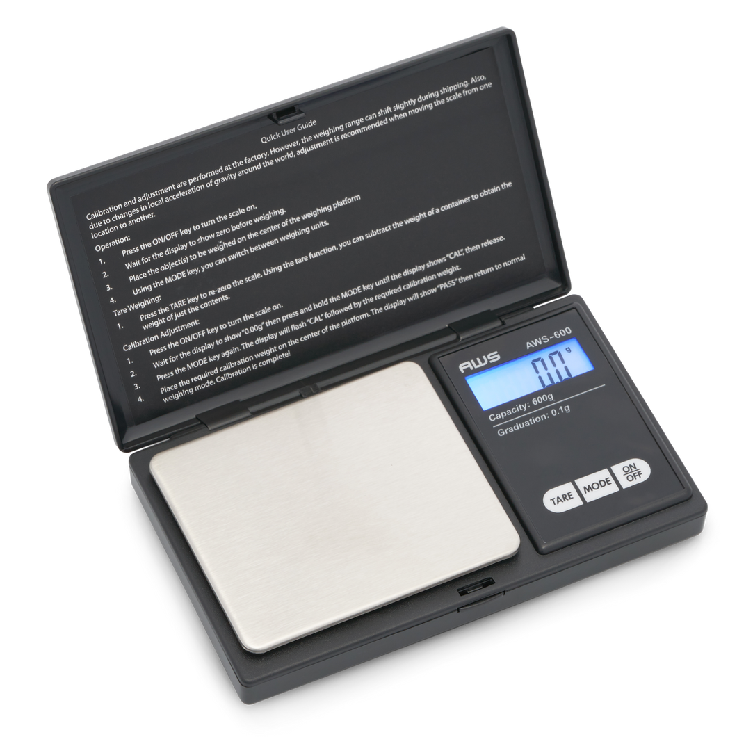 AWS-600 Digital Pocket Scale 0.1g