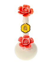 Load image into Gallery viewer, Rosette Bud Vase Bong
