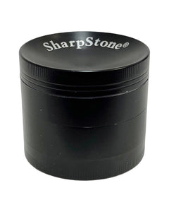 A black 55mm Sharpstone Concave Grinder.