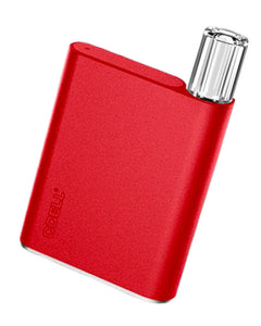 A Red Anodized CCELL Palm Battery.
