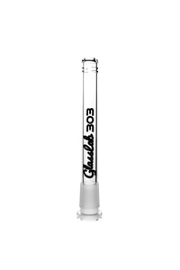 A Glasslab 303 diffused downstem, which can be found in a Beaker with Color Accents.