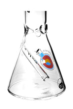 Load image into Gallery viewer, The base of a Glasslab 303 Beaker with Color Accents.
