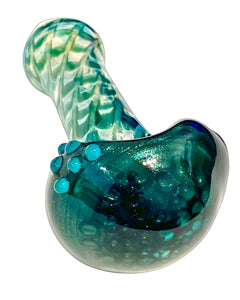 Honeycomb Wrap n' Rake Spoon Pipe