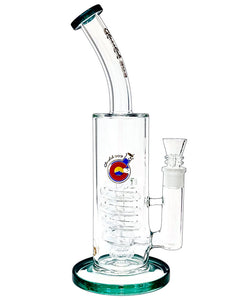 Bent Neck Coil Water Pipe