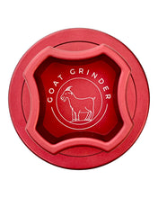 Load image into Gallery viewer, The top of a pebble-colored GOAT Grinder AITH v.1.
