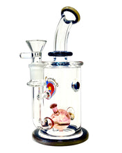 Load image into Gallery viewer, Fumed 3D Logo Perc Water Pipe
