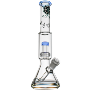 A blue Encore Pounder Pipe.