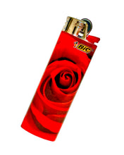 Load image into Gallery viewer, A Rose BIC Lighter.

