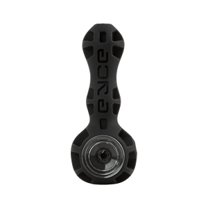 A Black Eyce Silicone Spoon Pipe.