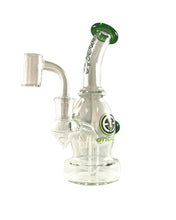 Load image into Gallery viewer, A green-colored Encore Peanut Dab Rig.
