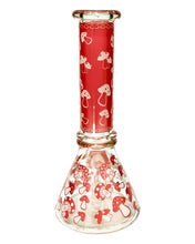 Load image into Gallery viewer, A Red Cap Mushroom Beaker Bong.
