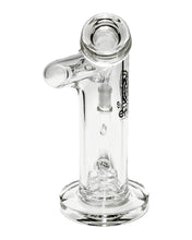 Load image into Gallery viewer, The back of an Encore Curved Neck Bong.
