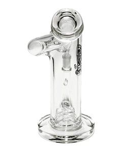 The back of an Encore Curved Neck Bong.