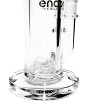 Load image into Gallery viewer, The base and barrel percolator of an Encore Curved Neck Bong.
