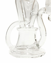 Load image into Gallery viewer, The popped hole perc and recycler base of a Monark Klein Klassic Recycler Dab Rig.

