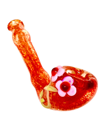 A TKO Frit Flower Sherlock Pipe.