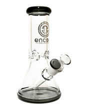 Load image into Gallery viewer, A black Encore Color-Accented Beaker Bong.
