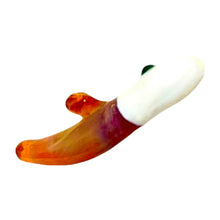 Load image into Gallery viewer, An amber Homie G Vibrator Terp Pill.
