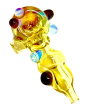 Load image into Gallery viewer, A Fumie Dots Homie G Pocket Spoon Pipe.
