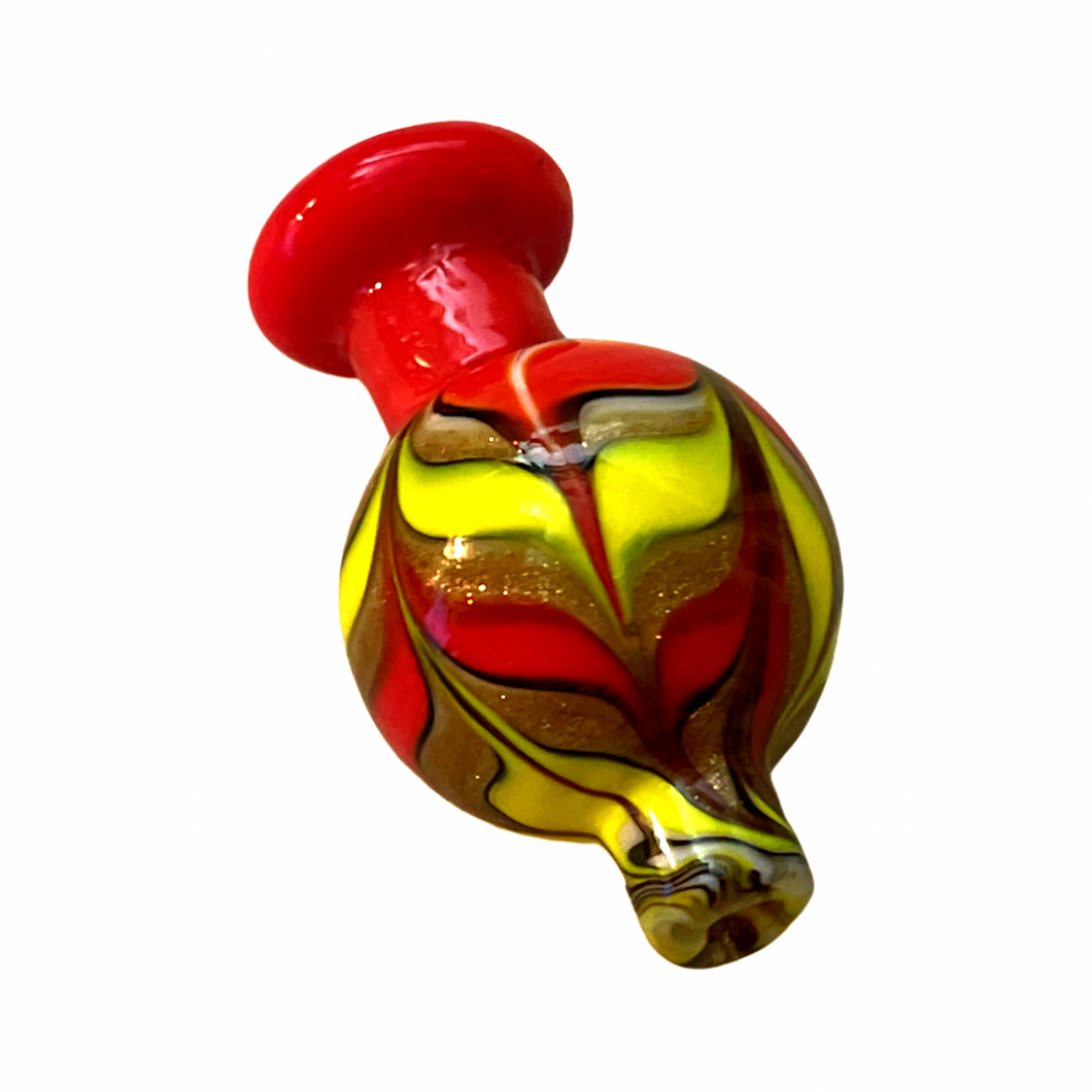 Soft Glass Wrap & Rake Ball Carb Cap