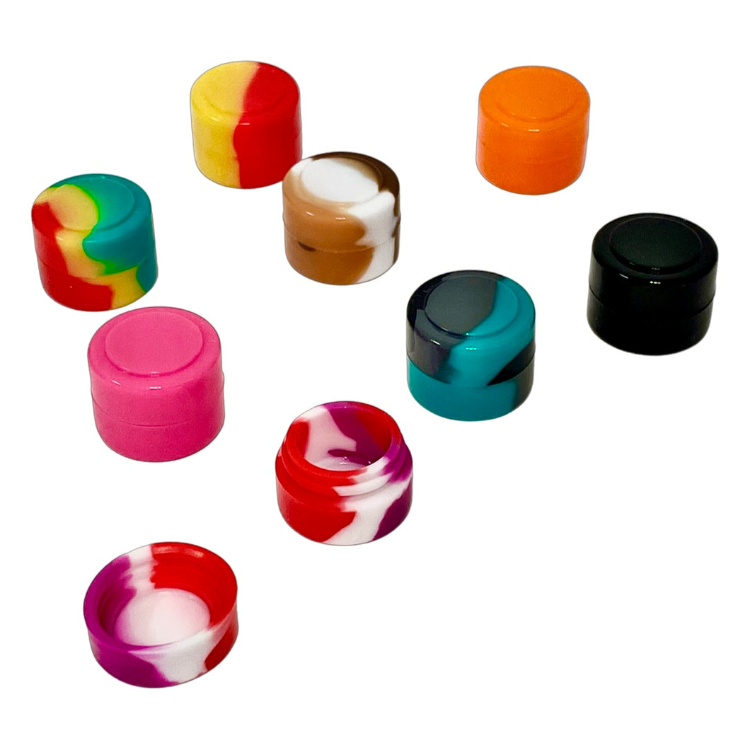 Mini Silicone Jars (3-Pack)