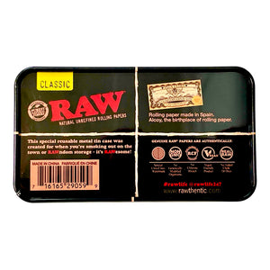 RAW Black Tin Box