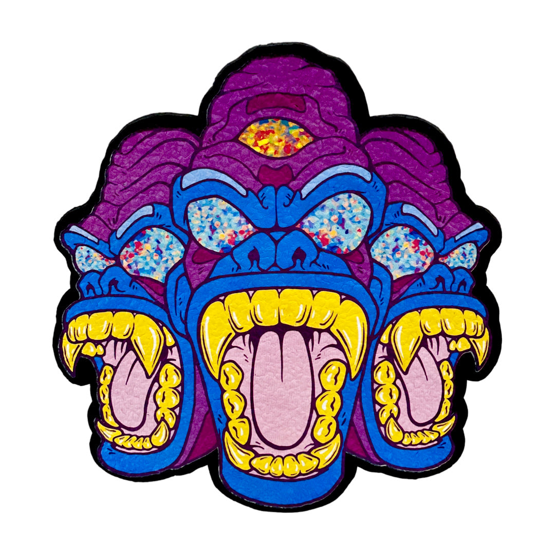 Triple Killa Gorilla Dab Mat – Smoke Glass Vape
