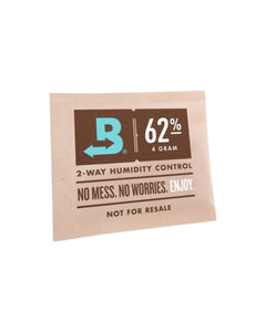 A Size 4 Boveda 62% RH 2-Way Humidity Control pack.