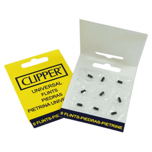 A Clipper Universal Lighter Flints (9-Pack).