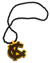 Load image into Gallery viewer, Kroniic Clothing &quot;KC&quot; Wood Necklace (Assorted Colors)

