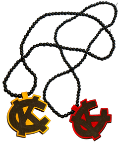 Kroniic Clothing "KC" Wood Necklace (Assorted Colors)