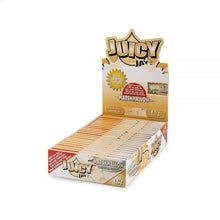 Load image into Gallery viewer, A box of Marshmallow Juicy Jay&#39;s Classic 1 1/4 Rolling Papers.
