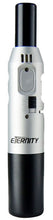 Load image into Gallery viewer, A silver Eternity Flamesaber Torch Lighter.
