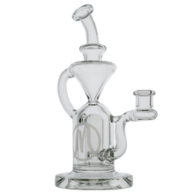 Load image into Gallery viewer, A clear Monark Double Chamber Recycler Rig.
