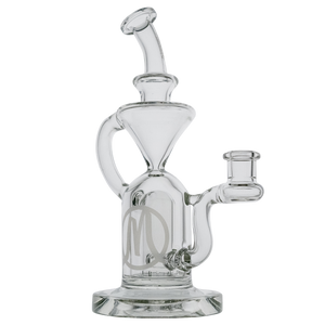 A clear Monark Double Chamber Recycler Rig.