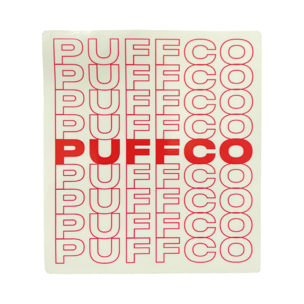 Puffco Logo Sticker