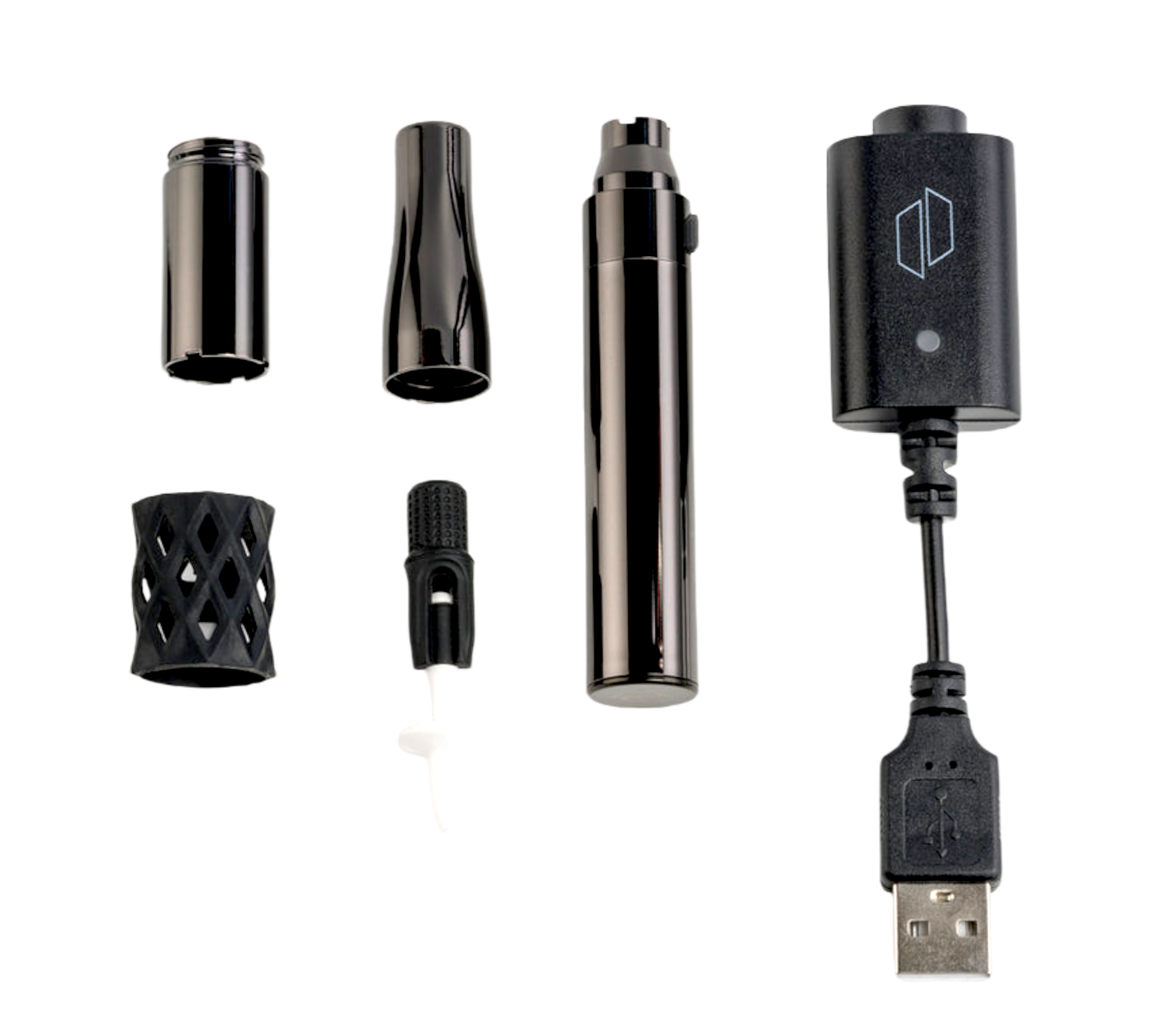 Puffco Plus Black Smoke Glass Vape Puffco Plus Black Smoke Glass Vape