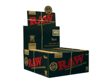 Load image into Gallery viewer, Raw Black Kingsize Slim Classic Rolling Papers
